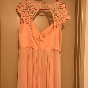David’s bridal bridesmaid Bellini color